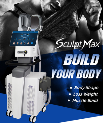EMS Body Slimming Machine łączy technologię fal radiowych w celu budowania mięśni