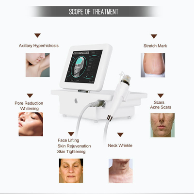 Beauty Fractional Microneedle RF Odmładzający sprzęt do dokręcania Przenośny