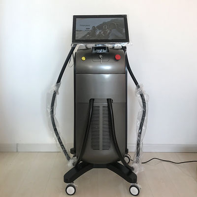 1200W 755nm 808nm 1064nm Mieszana maszyna do usuwania włosów laserowa z ochłodzonymi szafirami