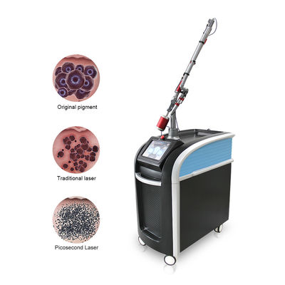 Ce Professional 1064nm 532nm 694 Nm 755 Nm Picosecond Q Switched Nd Yag Laserowa maszyna do usuwania tatuaży