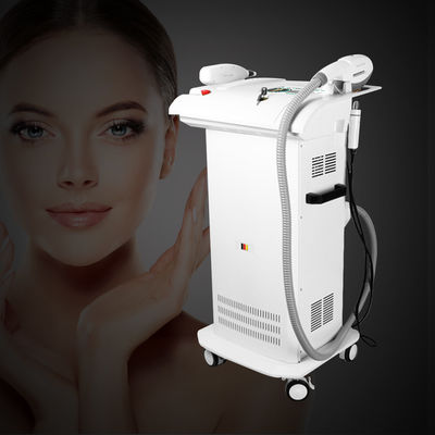 Zaawansowana wielofunkcyjna maszyna kosmetyczna do usuwania owłosienia IPL YAG Laser RF Usunięcie znaku urodzenia